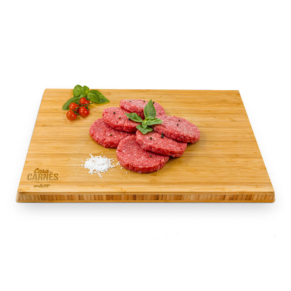 Hambúrguer de Novilho - PACK 18 (1 und. aprox. 120g) - CASA DAS CARNES