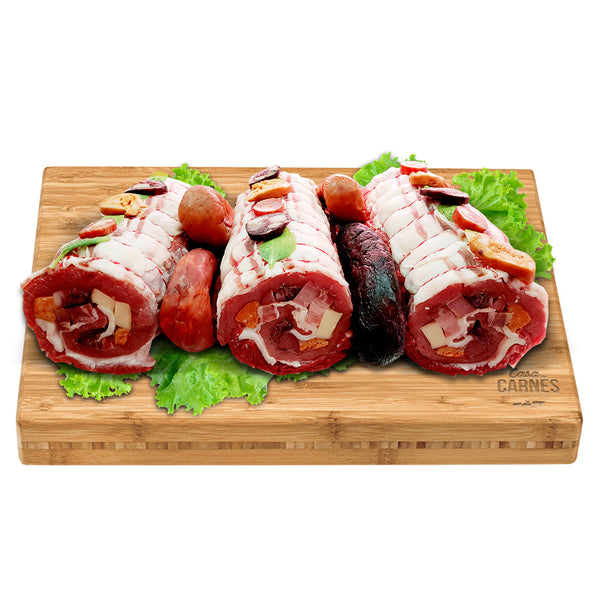 Matambre de vitela enrolado - 1 uni. (aprox. 1,5Kg) - CASA DAS CARNES