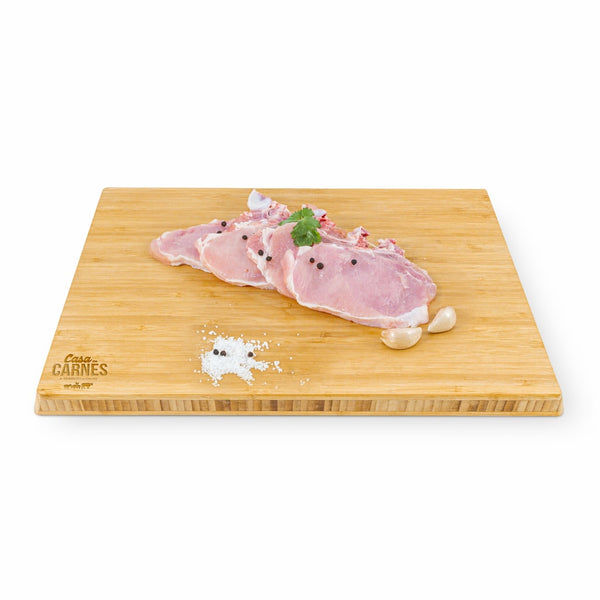 Costeletas Lombo Porco- 4,98/kg ( 1 und aprox. 150gr ) - CASA DAS CARNES