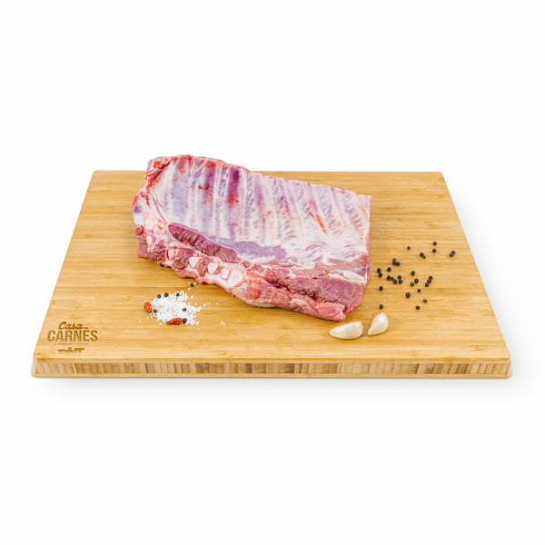 Entrecosto de Porco - 5,48/kg ( 1 und aprox.1,5 kg) - CASA DAS CARNES