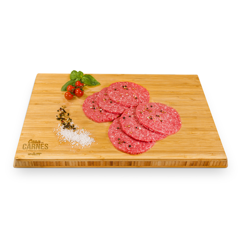 Hamburgão de Picanha - PACK 6 (1 und. aprox. 130g) - CASA DAS CARNES