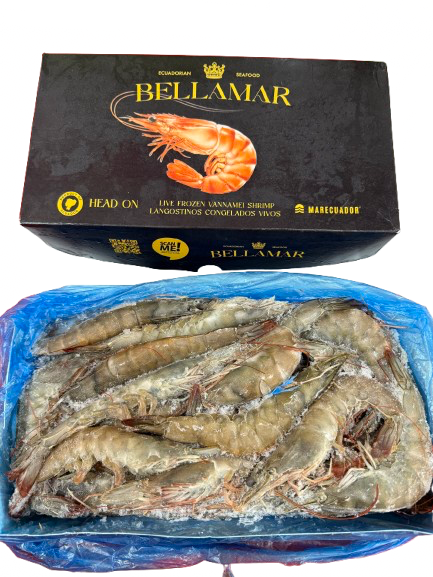 Camarão Vannamei 20/30 Bellamar 2kg - CASA DAS CARNES