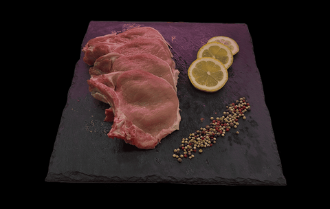 Costeletas Porco Lombo/Pé - Promoção: 4,98€ Kg